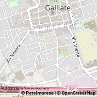 नक्शा Galliate