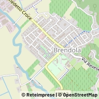 Hartă Brendola