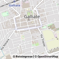 Karte Galliate