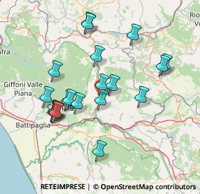 Mappa Via delle Terme, 84020 Oliveto Citra SA, Italia (15.209)