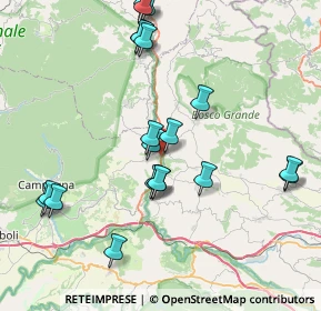 Mappa Via delle Terme, 84020 Oliveto Citra SA, Italia (9.2035)