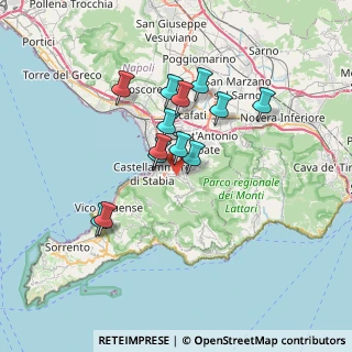 Mappa Via Trivioncello, 80045 Gragnano NA, Italia (6.10692)