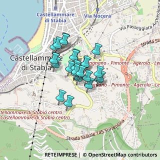Mappa Via Micheli, 80053 Castellammare di Stabia NA, Italia (0.276)