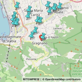 Mappa Piazza Guglielmo Marconi, 80054 Gragnano NA, Italia (2.91889)