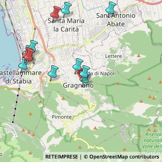 Mappa Piazza Guglielmo Marconi, 80054 Gragnano NA, Italia (2.5575)