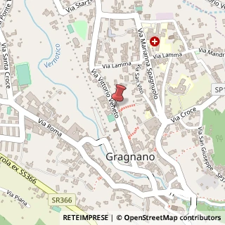 Mappa Via Vittorio Veneto, 117, 80054 Gragnano, Napoli (Campania)