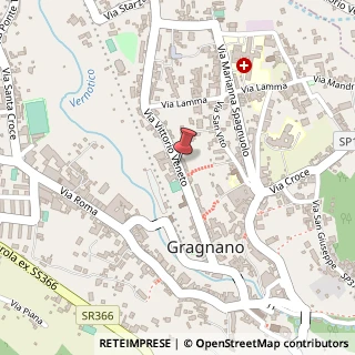 Mappa Via Vittorio Veneto, 68, 80054 Gragnano, Napoli (Campania)