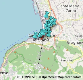 Mappa Strada Quisisana, 80053 Castellammare di Stabia NA, Italia (0.95)