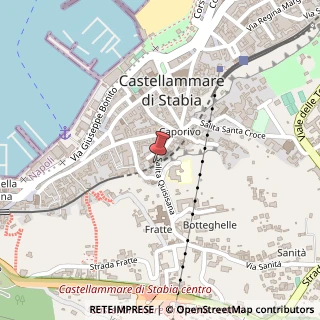 Mappa Strada Quisisana, 14, 80053 Castellammare di Stabia, Napoli (Campania)