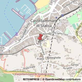 Mappa Strada Quisisana, 14, 80053 Castellammare di Stabia, Napoli (Campania)