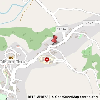 Mappa Via Ponte di Oliveto, 24, 84020 Oliveto Citra, Salerno (Campania)