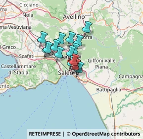 Mappa Calata S. Vito, 84126 Salerno SA, Italia (8.225)