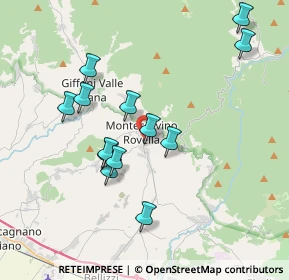 Mappa Via Vanvitelli, 84096 Montecorvino Rovella SA, Italia (3.86615)