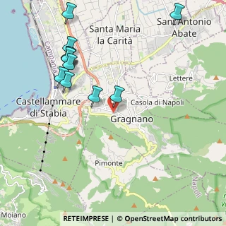 Mappa Via San Giovanni, 80054 Gragnano NA, Italia (2.52417)
