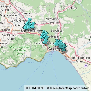 Mappa Via Enrico de Marinis, 84013 Cava De' Tirreni SA, Italia (5.94313)