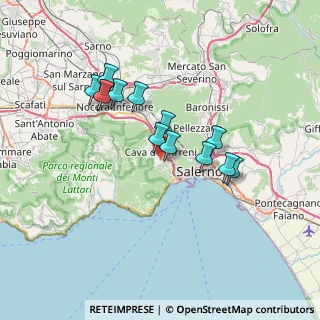 Mappa Località Fano, 84013 Cava de' Tirreni SA, Italia (6.40308)