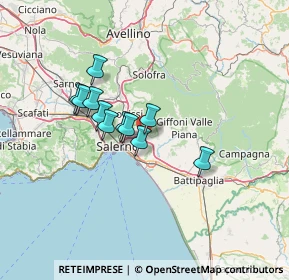 Mappa Stazione AGIP S. Mango, 84133 Salerno SA, Italia (10.73364)