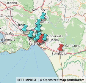 Mappa Stazione AGIP S. Mango, 84133 Salerno SA, Italia (8.80786)