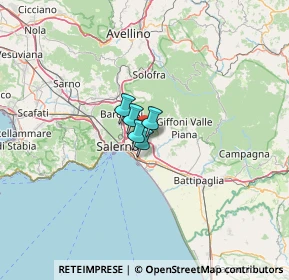 Mappa Stazione AGIP S. Mango, 84133 Salerno SA, Italia (24.78222)