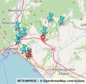 Mappa Stazione AGIP S. Mango, 84133 Salerno SA, Italia (4.32909)