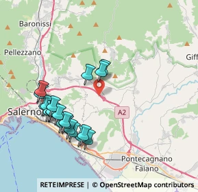 Mappa Stazione AGIP S. Mango, 84133 Salerno SA, Italia (4.2455)