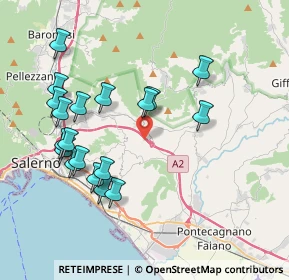 Mappa Stazione AGIP S. Mango, 84133 Salerno SA, Italia (4.32947)