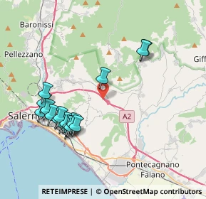 Mappa Stazione AGIP S. Mango, 84133 Salerno SA, Italia (4.37765)