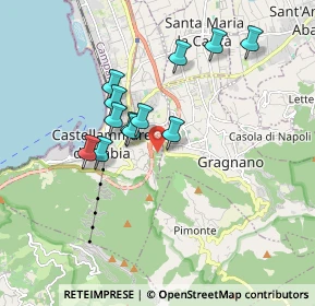 Mappa Via Suppezzo, 80053 Castellammare di Stabia NA, Italia (1.61333)