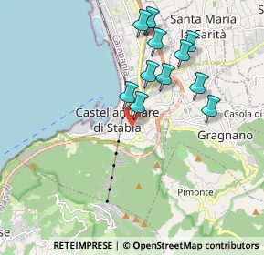 Mappa Salita Santa Croce, 80053 Castellammare di Stabia NA, Italia (1.92182)