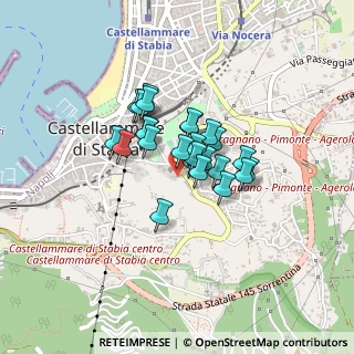 Mappa Salita Santa Croce, 80053 Castellammare di Stabia NA, Italia (0.268)