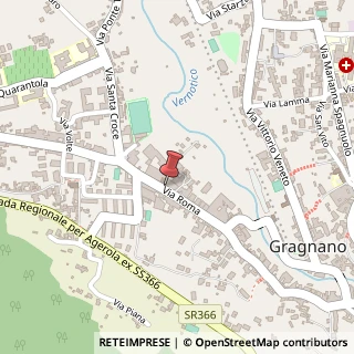 Mappa Via Roma, 37, 80054 Gragnano, Napoli (Campania)