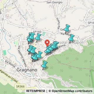 Mappa Via Mandrio, 80054 Gragnano NA, Italia (0.4055)