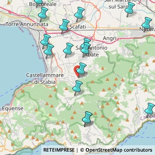 Mappa Via Mandrio, 80054 Gragnano NA, Italia (5.87235)