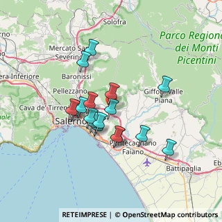 Mappa Via Lauro, 84090 San Mango Piemonte SA, Italia (6.14765)