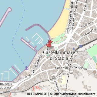 Mappa Via Giuseppe Bonito, 23, 80053 Castellammare di Stabia, Napoli (Campania)