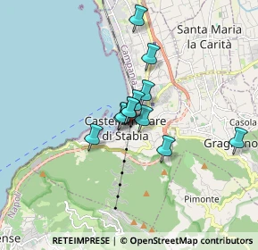 Mappa Salita Marchese de Turris, 80053 Castellammare di Stabia NA, Italia (1.15333)