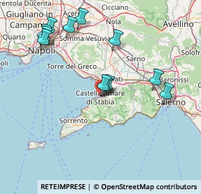 Mappa Salita Marchese de Turris, 80053 Castellammare di Stabia NA, Italia (17.08833)