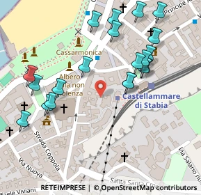 Mappa Salita Marchese de Turris, 80053 Castellammare di Stabia NA, Italia (0.1475)