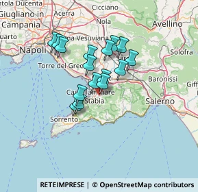 Mappa Vico Solitario, 80054 Gragnano NA, Italia (10.865)