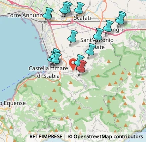 Mappa Vico Solitario, 80054 Gragnano NA, Italia (4.035)