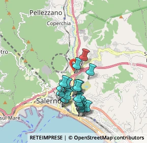 Mappa Via Nicola Fiore, 84135 Salerno SA, Italia (1.7525)