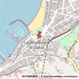 Mappa Via Vincenzo Maria Sarnelli, 9, 80053 Castellammare di Stabia, Napoli (Campania)
