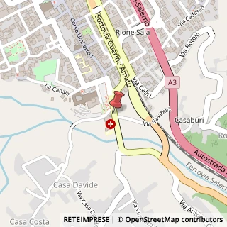 Mappa Via De Marinis, 4, 84013 Cava de' Tirreni, Salerno (Campania)