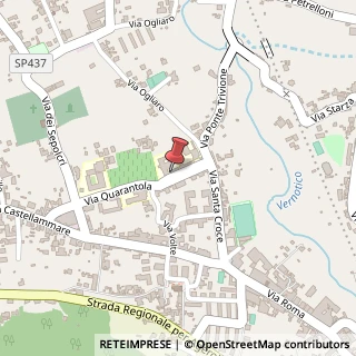 Mappa Via Quarantola, 155, 80054 Gragnano, Napoli (Campania)