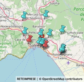 Mappa 84135 Salerno SA, Italia (5.66722)