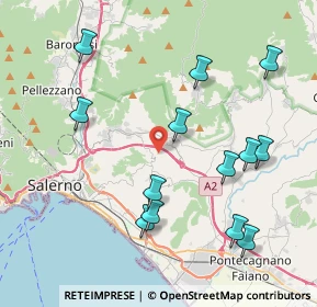 Mappa Via Beato Bartolo Longo, 84133 Salerno SA, Italia (4.73615)