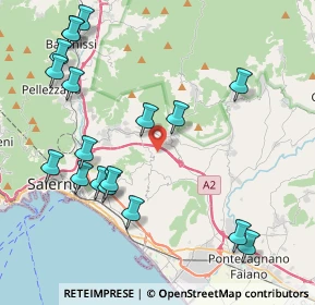 Mappa Via Beato Bartolo Longo, 84133 Salerno SA, Italia (5.21889)