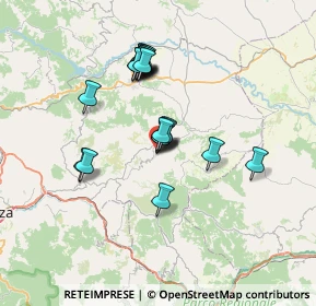 Mappa Via Nazionale, 85017 Tolve PZ, Italia (6.1105)