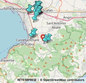 Mappa 80054 Gragnano NA, Italia (4.8465)
