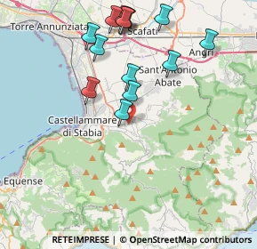 Mappa 80054 Gragnano NA, Italia (4.40923)